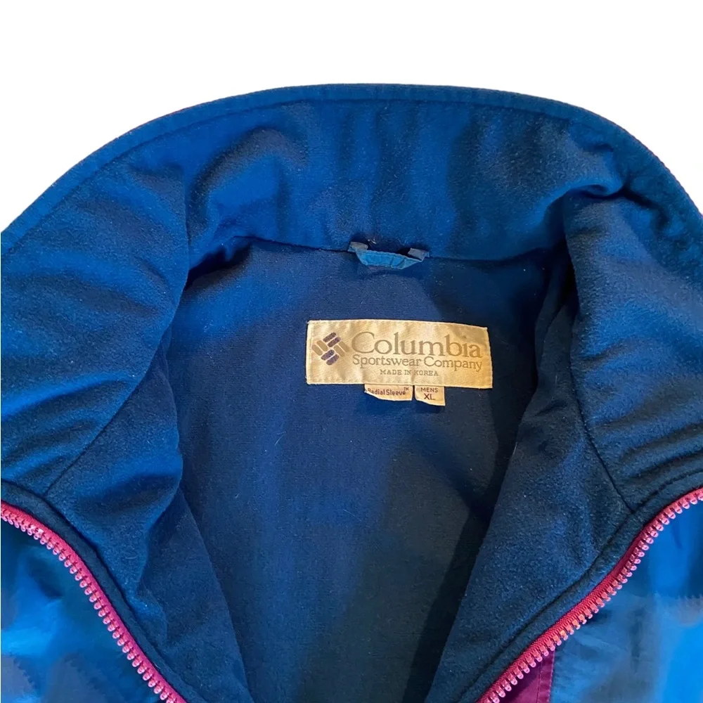 Vintage 80’s/90’s Columbia duo coloured ski jacket with radial sleeves s… - Picture 9 of 16